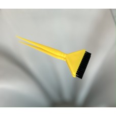 СТМ Кисть для кератина c коротким ворсом средней жесткости, желтая