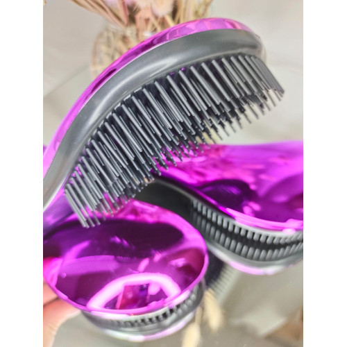 Расческа Detangler Brush, Пурпурный гальванический