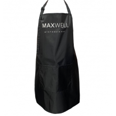 Фартук мастера с логотипом MAXWELL черный