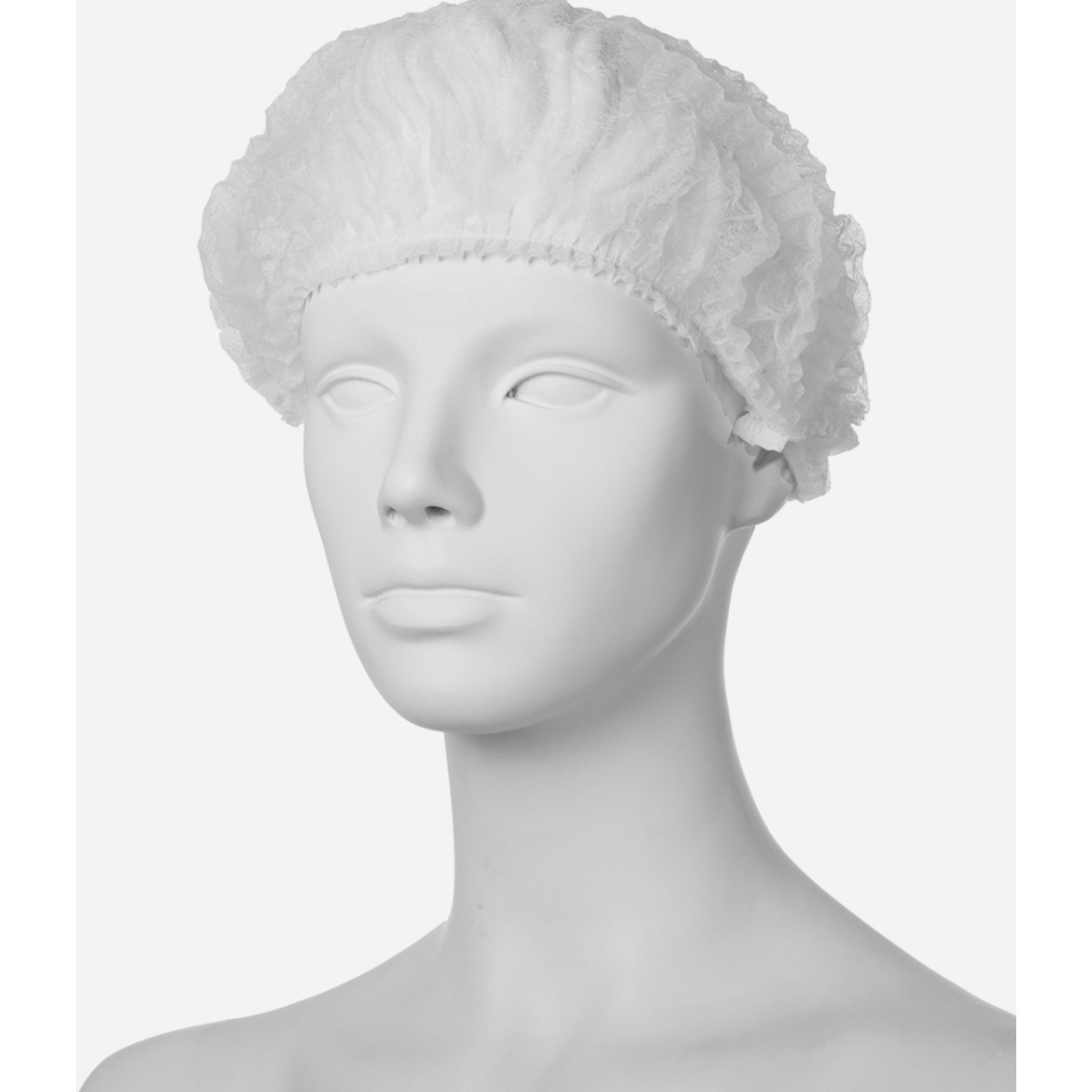 Шапочки медицинские "Шарлотта" белая 200шт