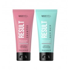 Комплект для домашнего ухода MAXWELL Result Shampoo 250 ml + Result Mask 250 ml