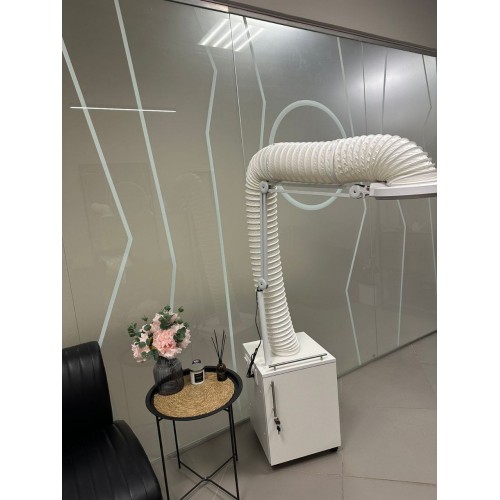 Вытяжка для кератина VENTOX 00KM, белая + утюг бирюзовый Вытяжка для кератина VENTOX 00KM, белая + утюг бирюзовый