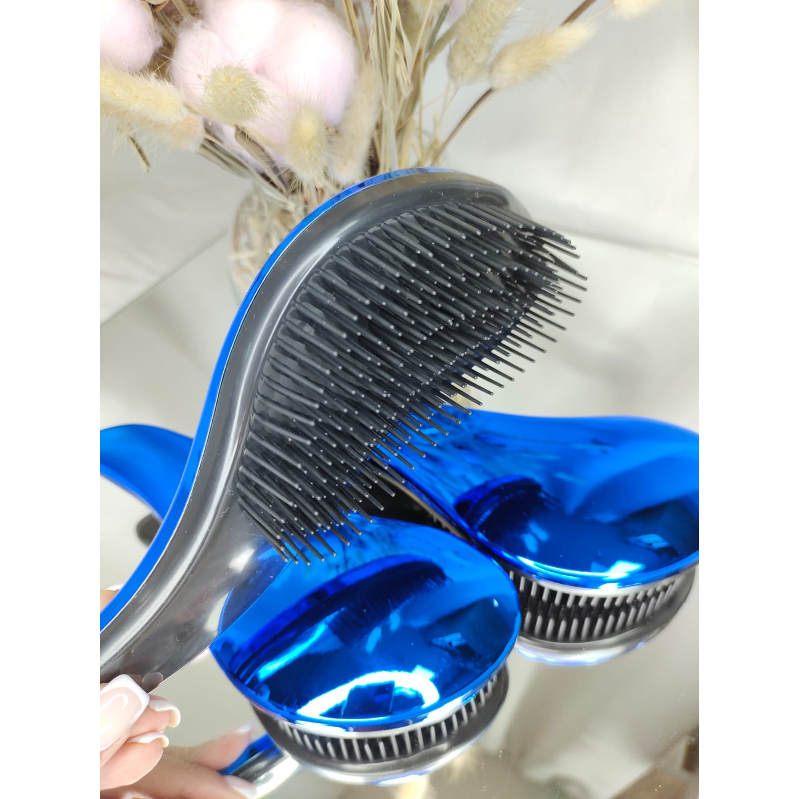 Расческа Detangler Brush, Синяя