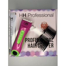 Машинка для стрижки Happy Hair S-588, розовый/зеленый