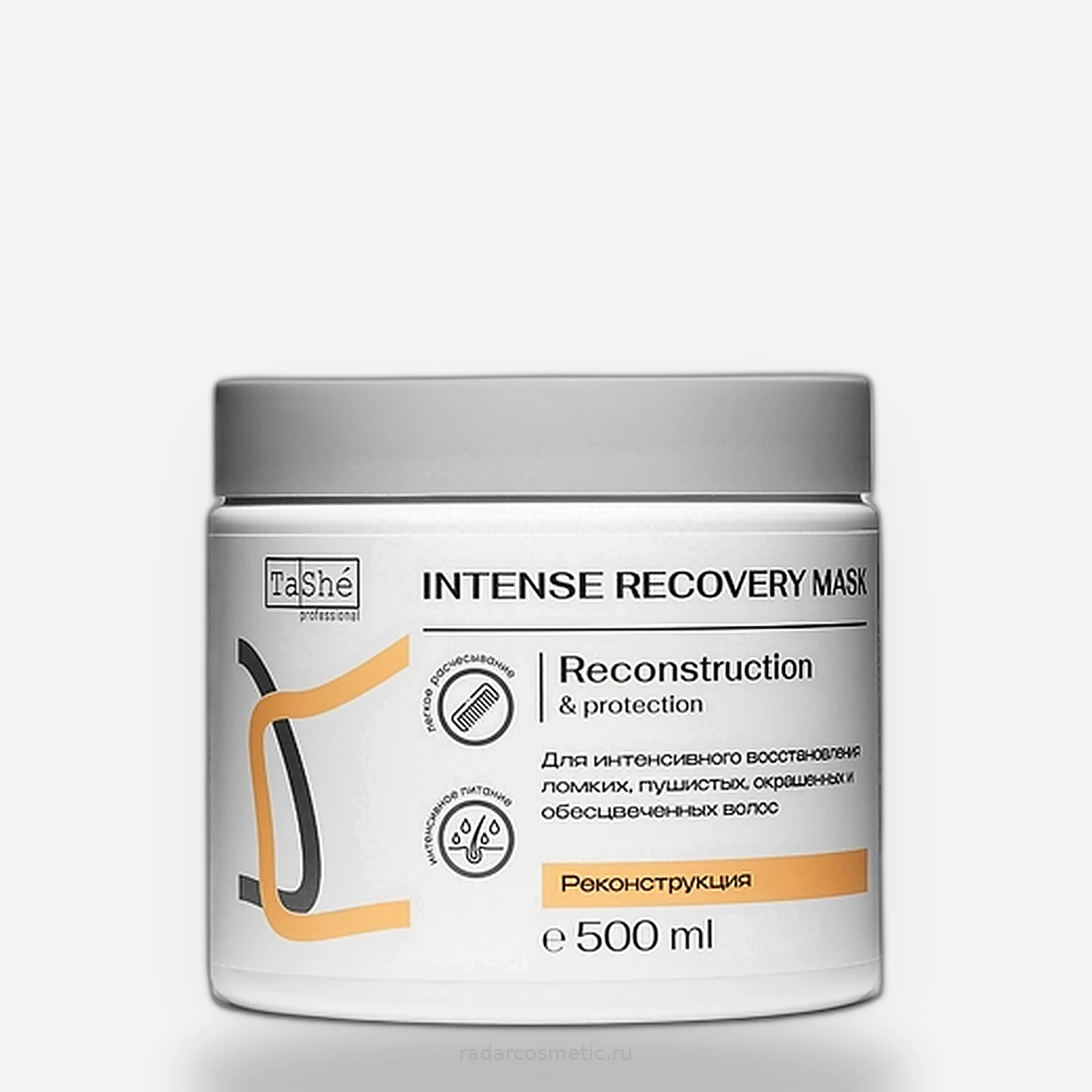 Восстанавливающая маска дл волос Intense Recovery Tashe professional, 500 мл
