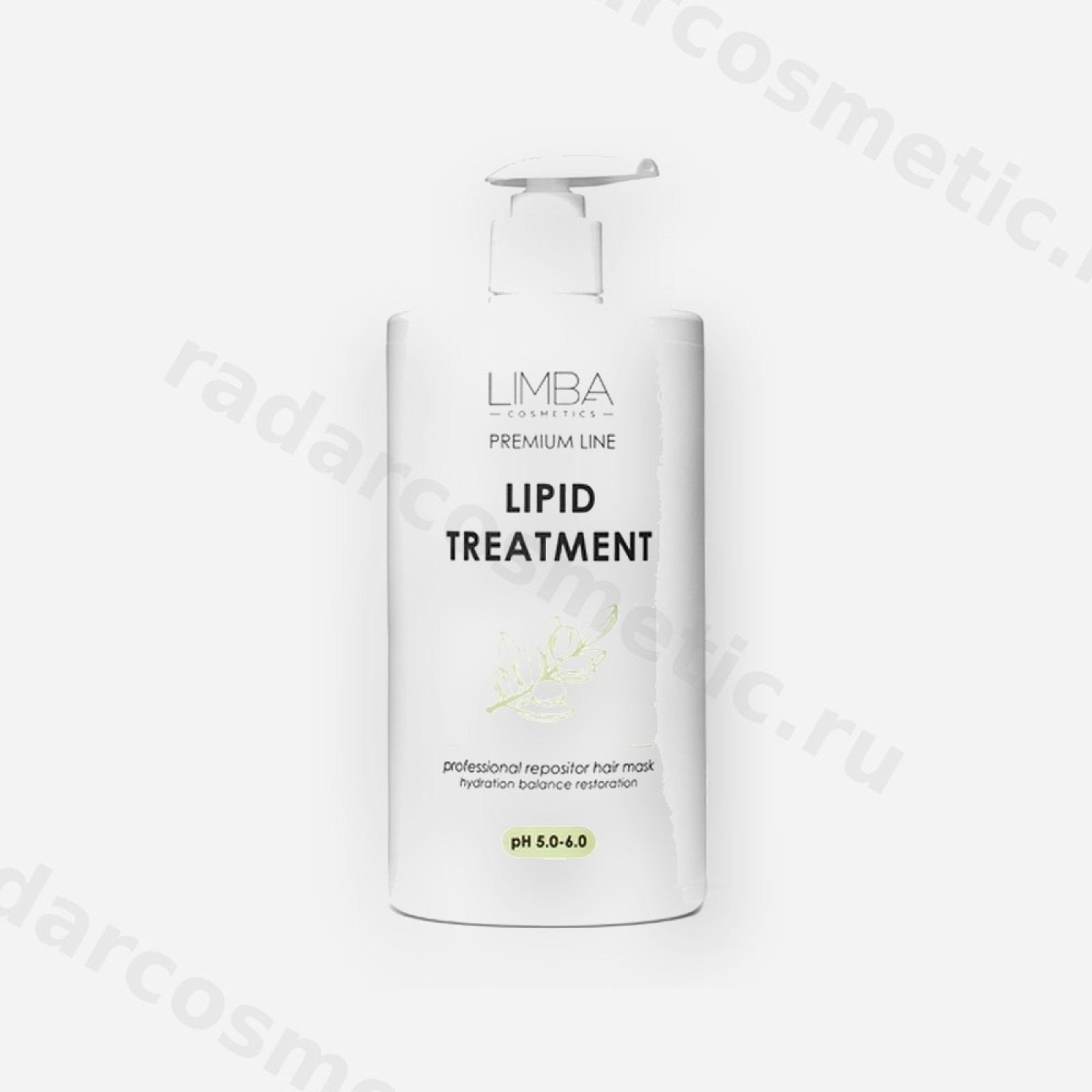 Липидная маска-репозитор для волос Limba Cosmetics Premium Line Lipid Treatment , 750 мл