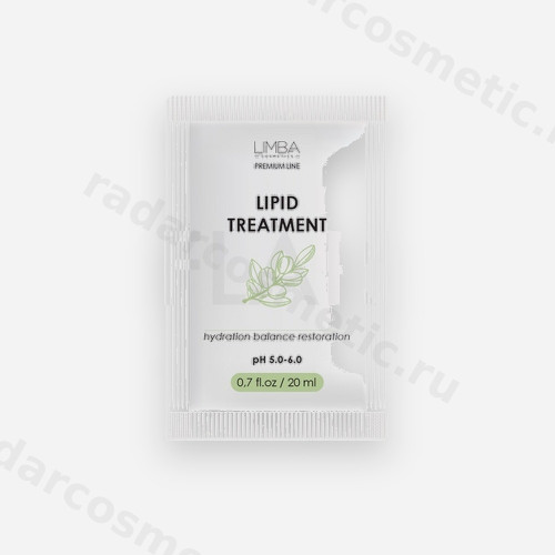 Саше Липидная маска-репозитор для волос Limba Cosmetics Premium Line Lipid Treatment , 20 мл