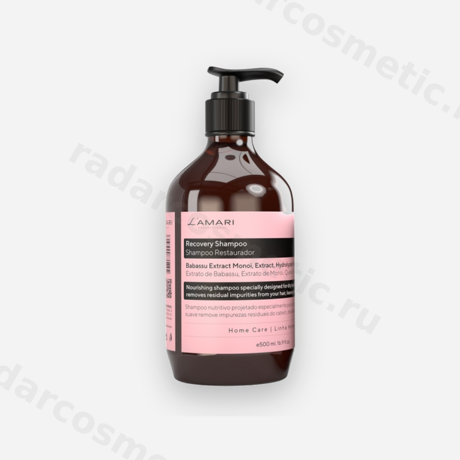 L'AMARI Recovery Shampoo Шампунь безсульфатный для домашнего ухода 500 ml