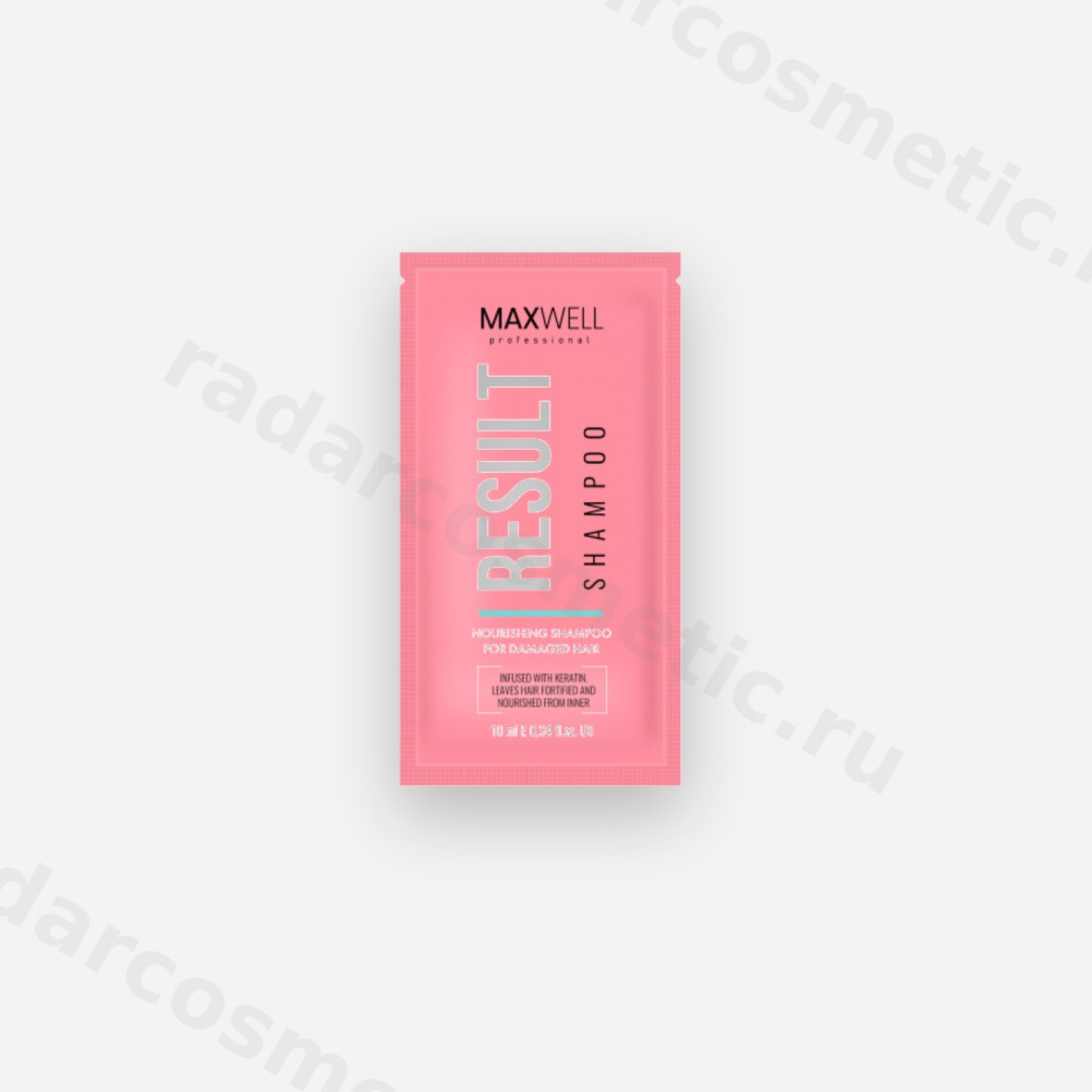 НАБОР САШЕ Шампунь увлажняющий MAXWELL Result Shampoo 10 шт * 10 мл