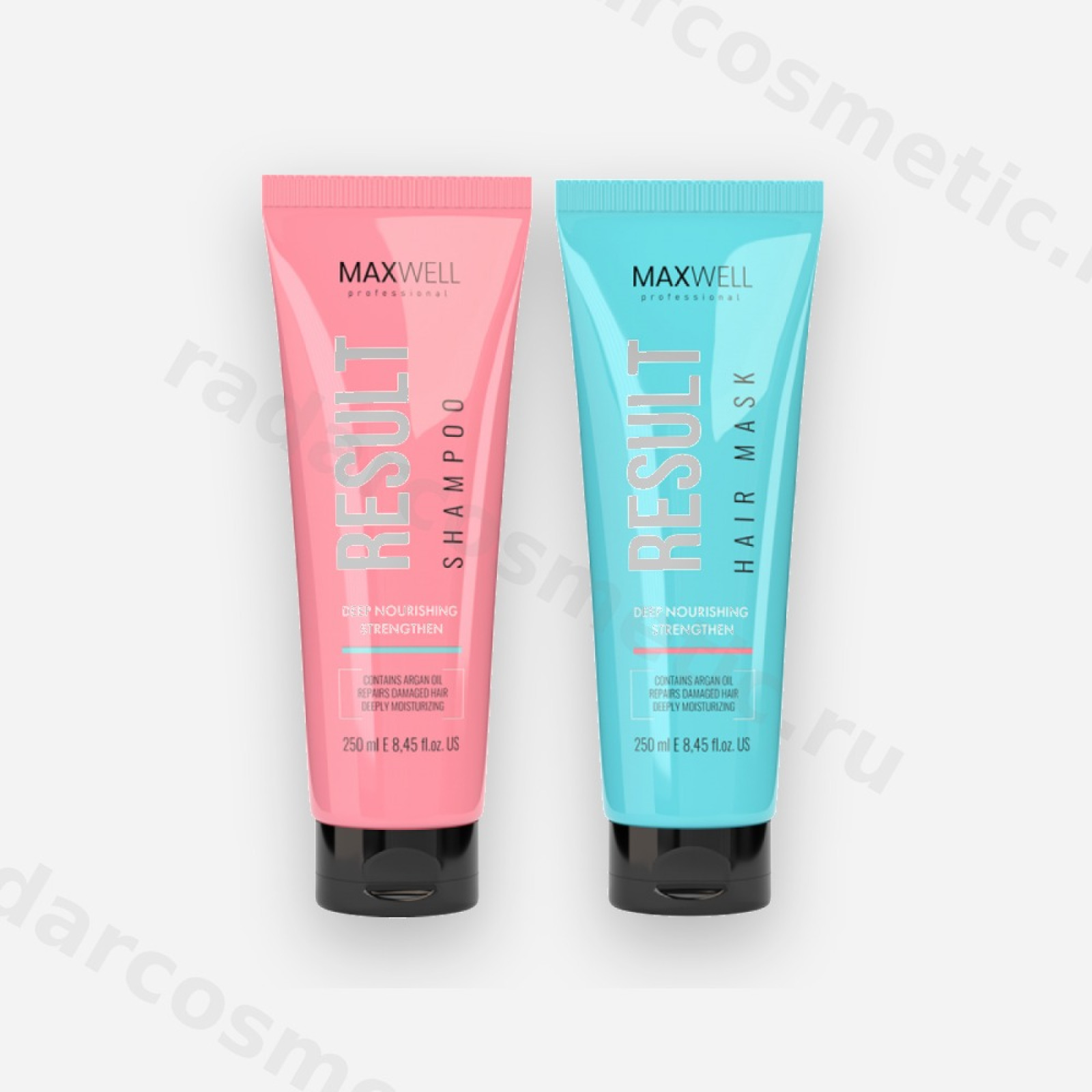 Комплект для домашнего ухода MAXWELL Result Shampoo 250 ml + Result Mask 250 ml