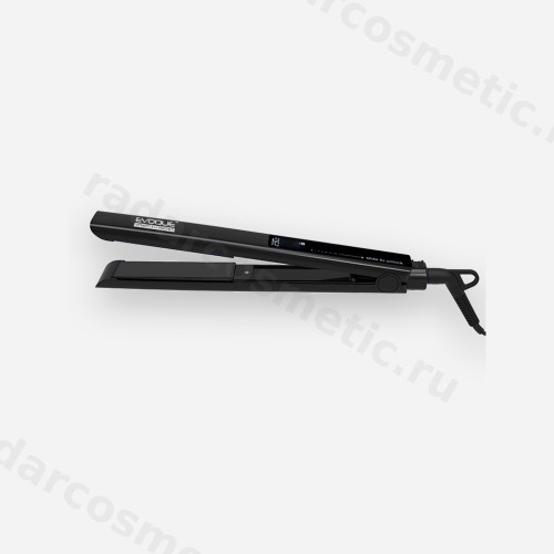 Утюжок EVOQUE TouchScreen титановые узкие пластины ЧЕРНЫЙ