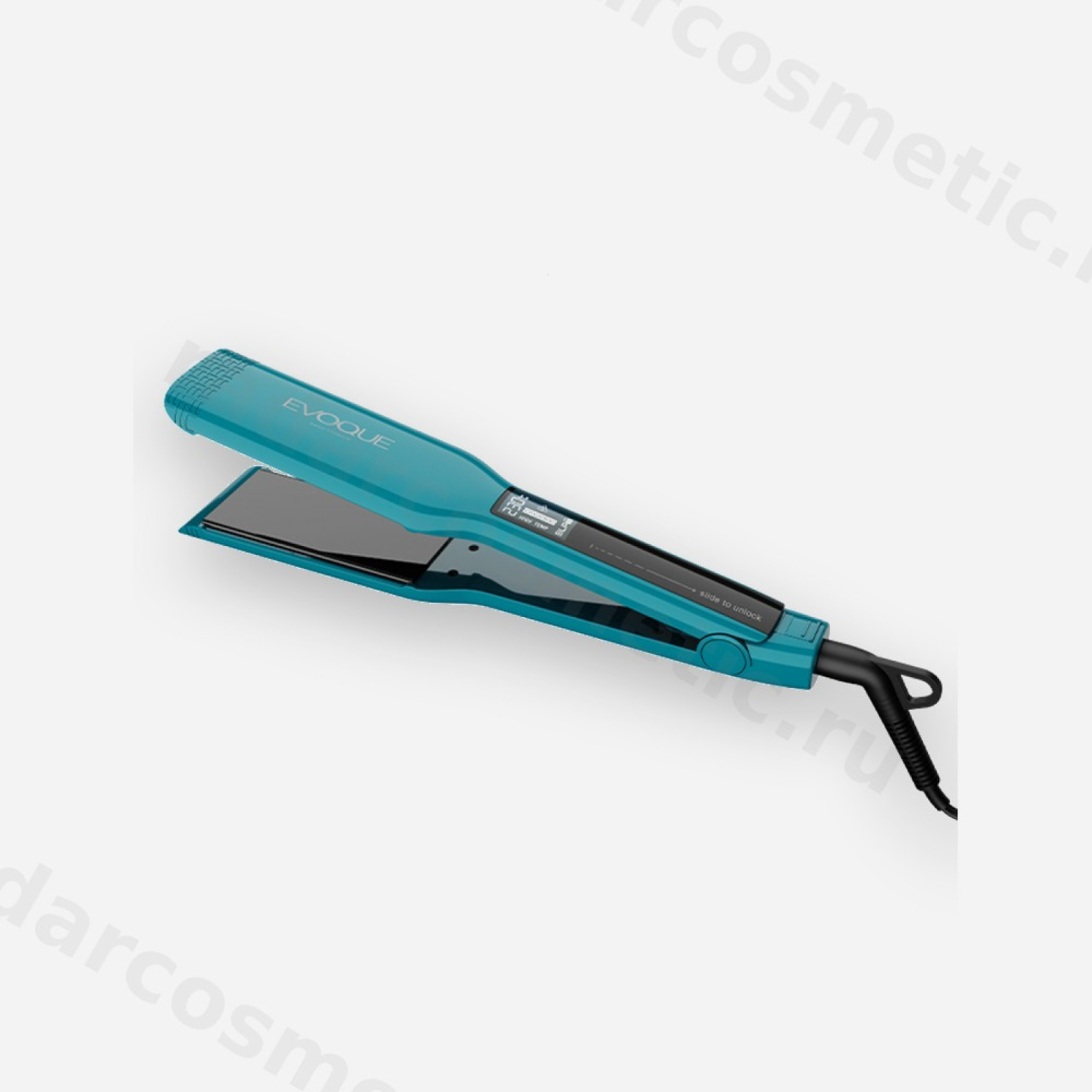 Утюжок EVOQUE Touch Screen широкие пластины ИЗУМРУДНЫЙ EMERALD