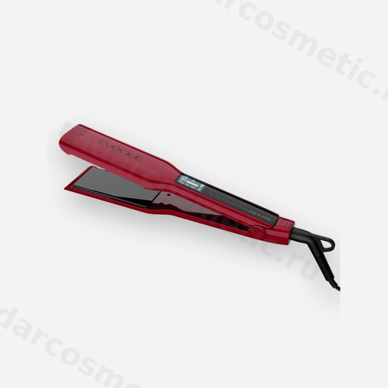 Утюжок EVOQUE Touch Screen широкие пластины MAGENTA