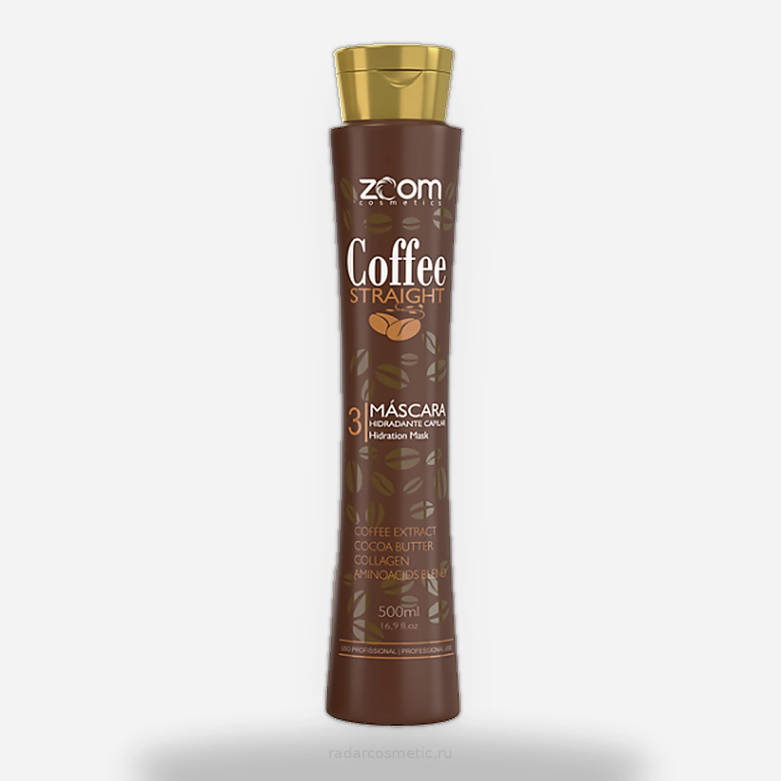 Маска ZOOM Coffee Straight Ультра-Блеск 500ml