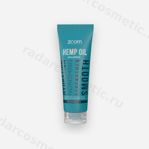 Шампунь бессульфатный ZOOM Hemp Oil Shampoo 250 ml