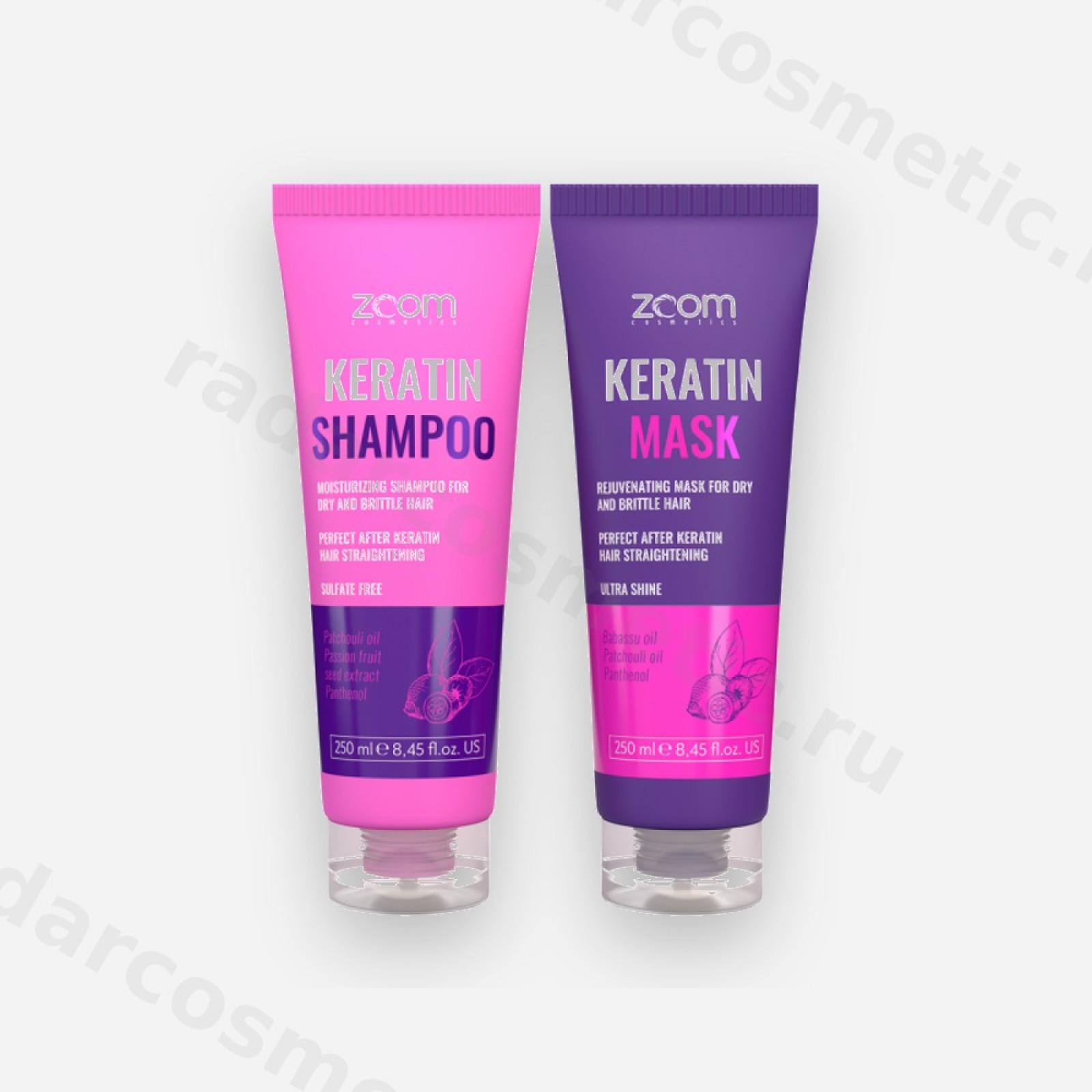 Комплект маска кондиционирующая ZOOM KERATIN Mask 50 ml - 5 шт