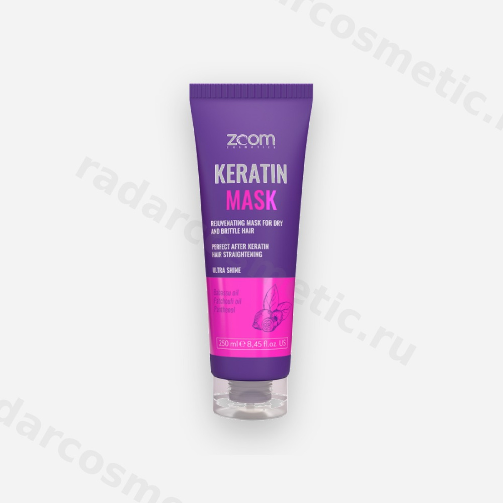 Маска глубокого кондиционирования ZOOM Keratin Mask 250 ml