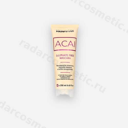 Happy Hair Acai маска без сульфатов 250 мл