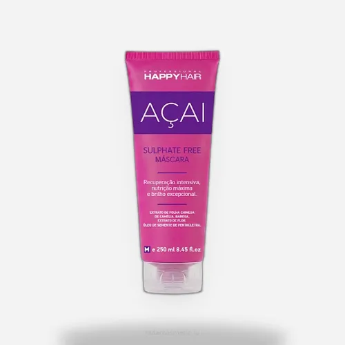 Happy Hair Acai маска без сульфатов 250 мл
