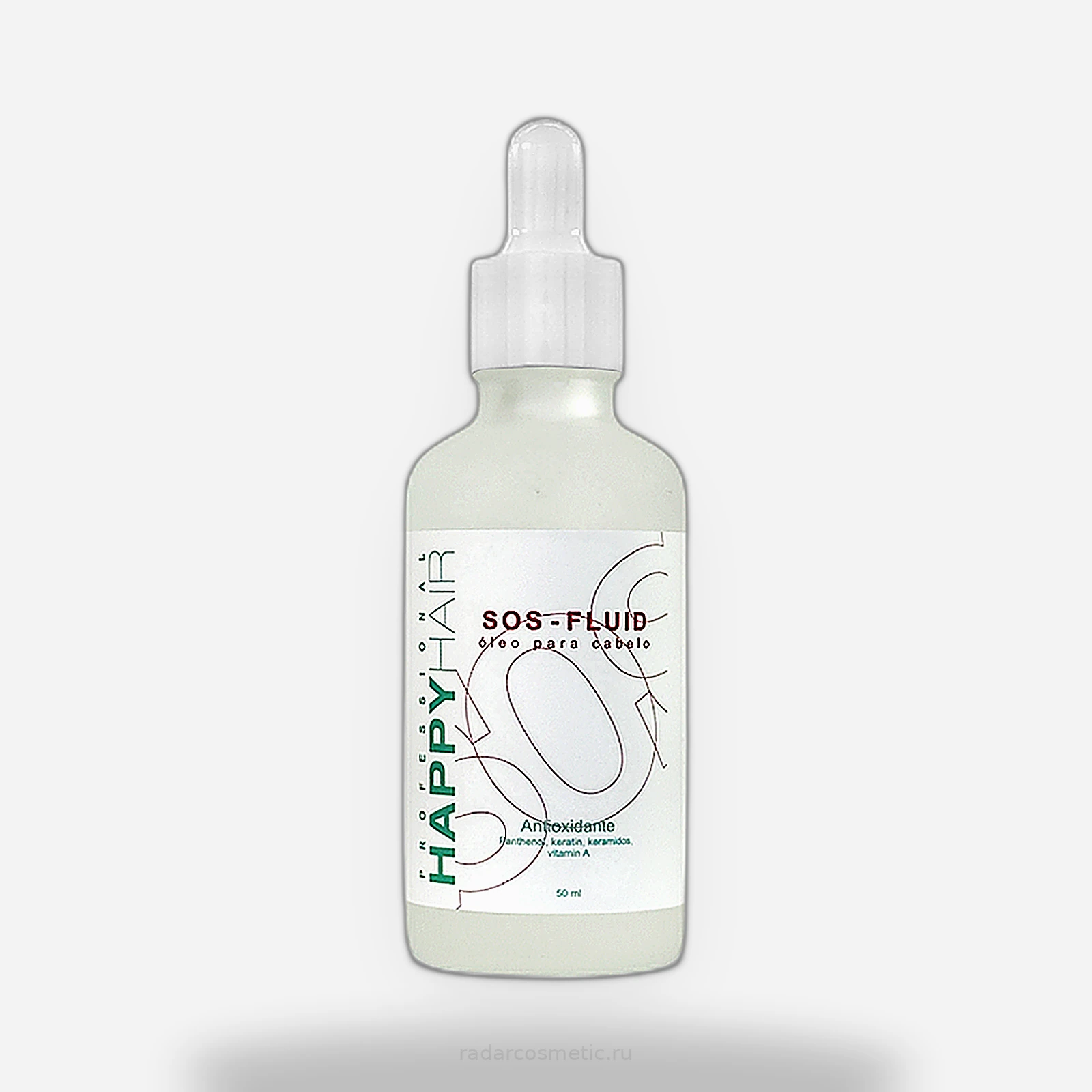 Масло c кератином и керамидами Happy Hair SOS Fluid 50 мл