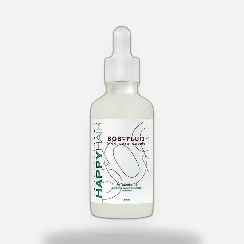Масло c кератином и керамидами Happy Hair SOS Fluid 50 мл