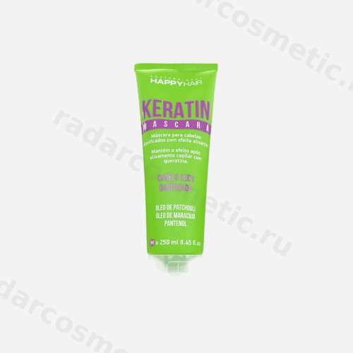 Happy Hair Keratin Mask маска для волос 250 мл