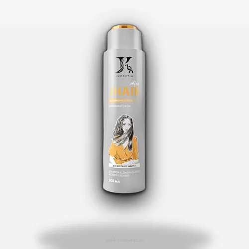 J.Hair Afro- кератиновый состав для выпрямления жёстких кудрявых волос 150 мл