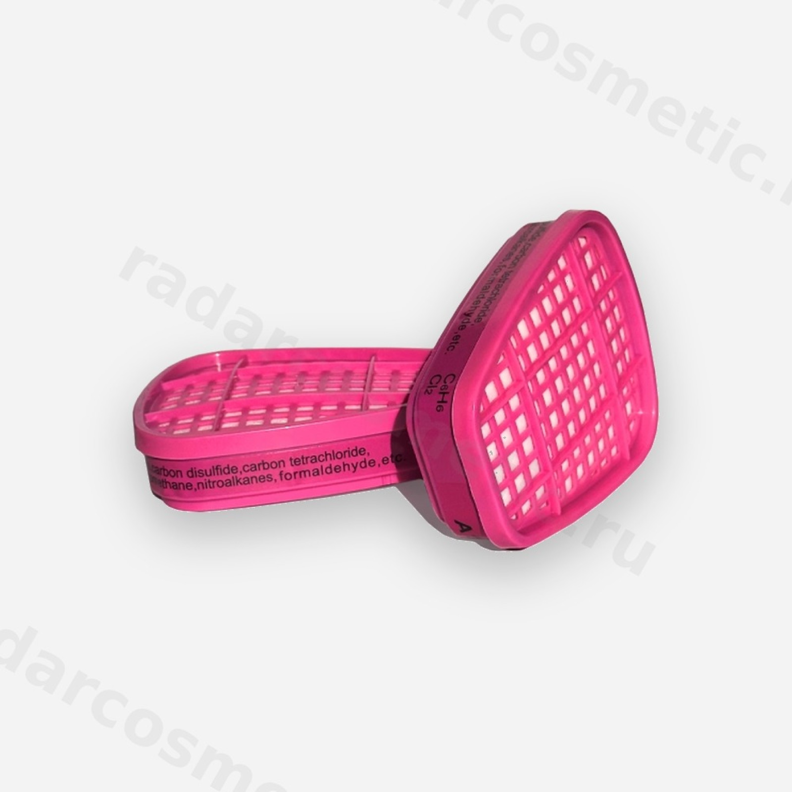 Фильтр сменный для маски MZ FD-3, FD-6, FD-7, 2 шт розовый