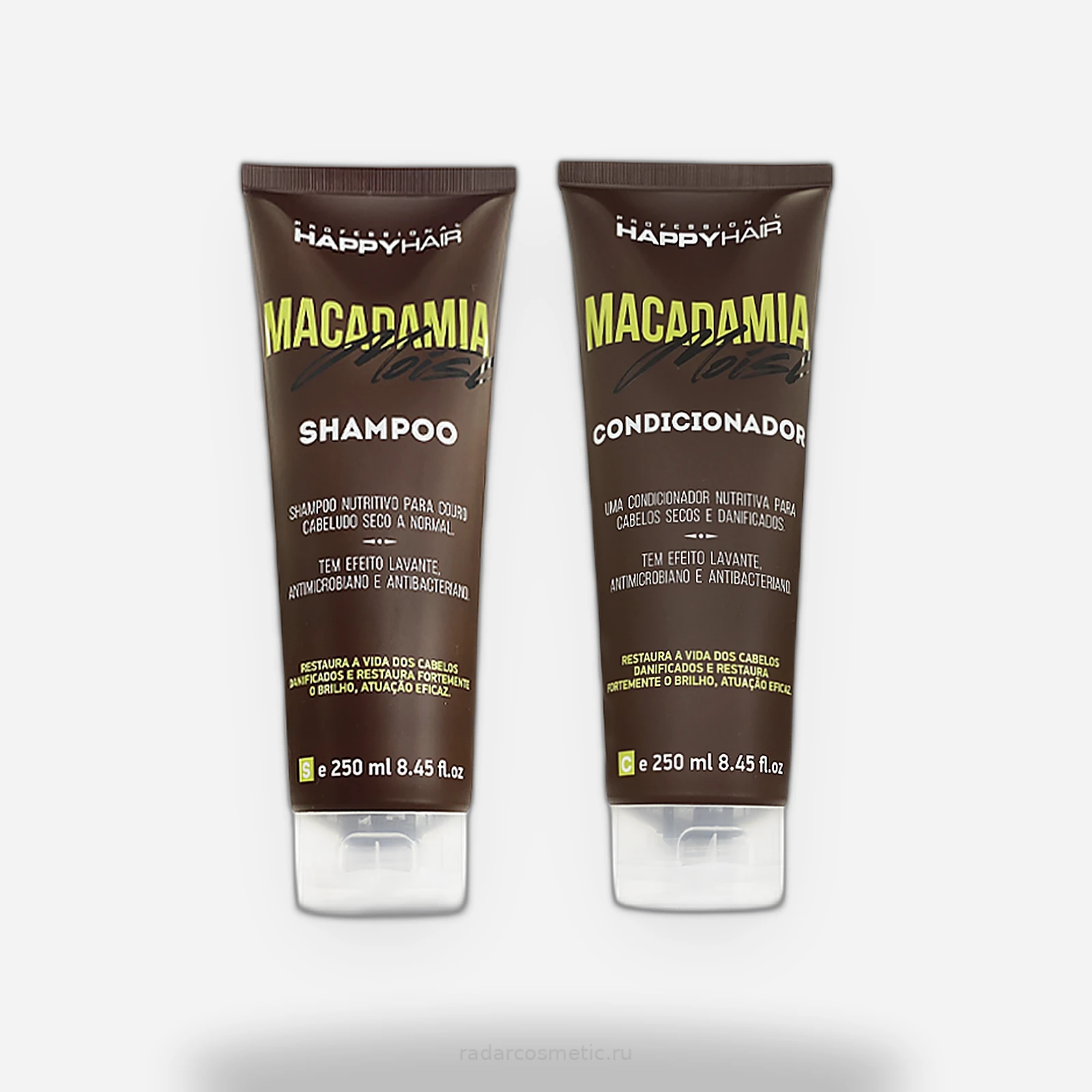 Набор Happy Hair Macadamia Moist шампунь + кондиционер 250мл/250мл