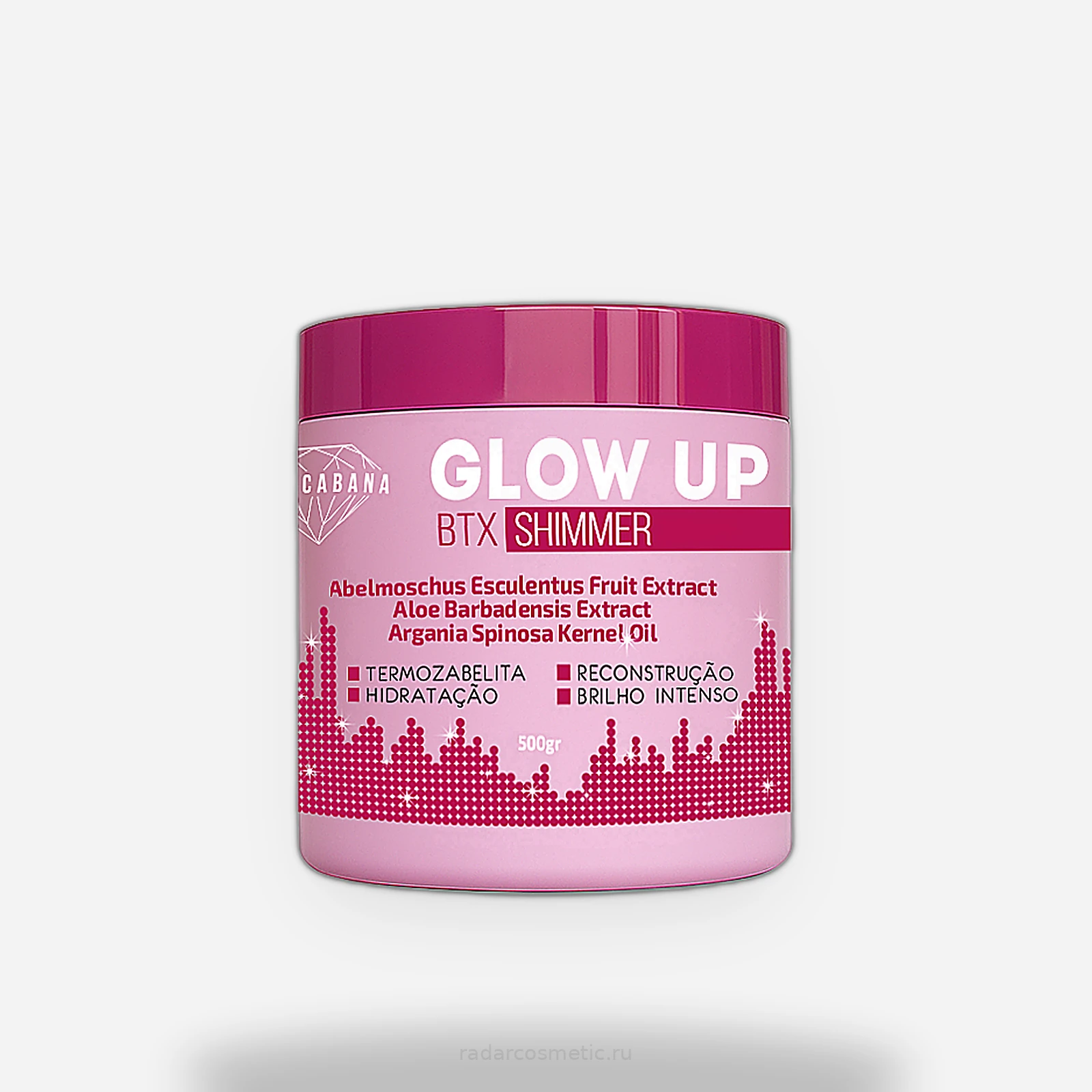 Copacabana Glow UP BTX Shimmer ботокс для волос , 500 мл
