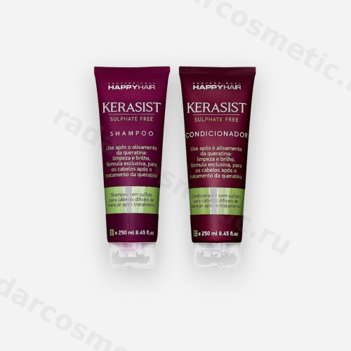 Набор Happy Hair KST шампунь + кондиционер без сульфатов 250/250 мл