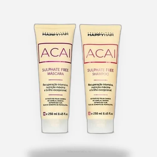 Набор Happy Hair Acai шампунь + маска без сульфатов  250/250 мл