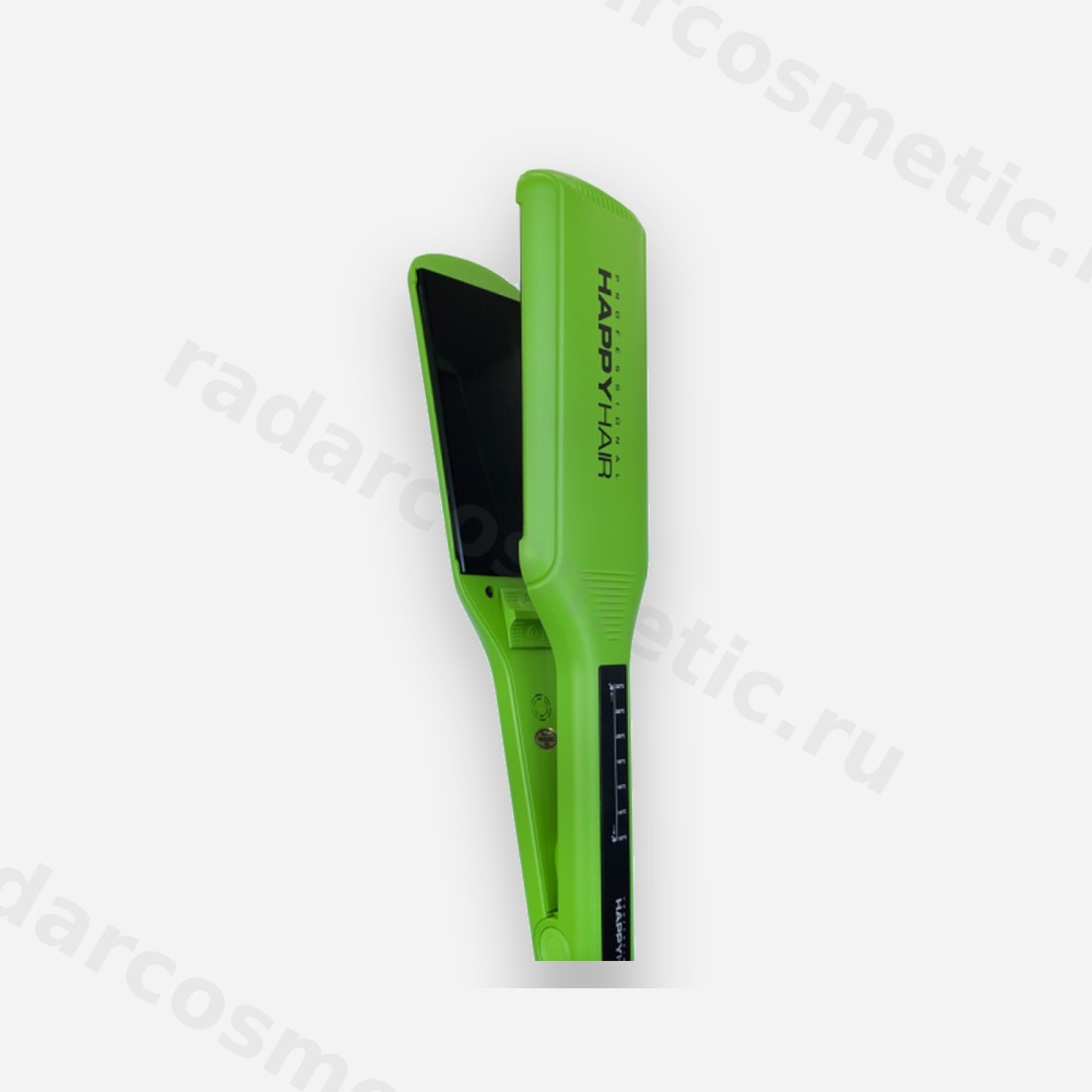 Утюжок Happy Hair Soft Touch титановые пластины Зеленый