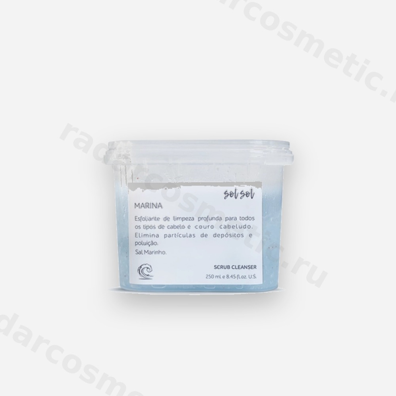 Sol Sol Marina очищающий скраб с морской солью 250 мл