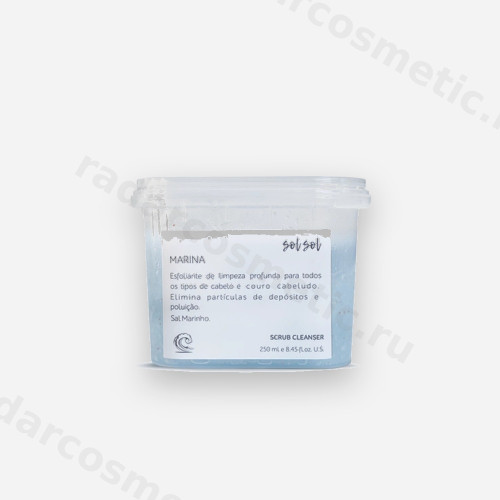 Sol Sol Marina очищающий скраб с морской солью 250 мл
