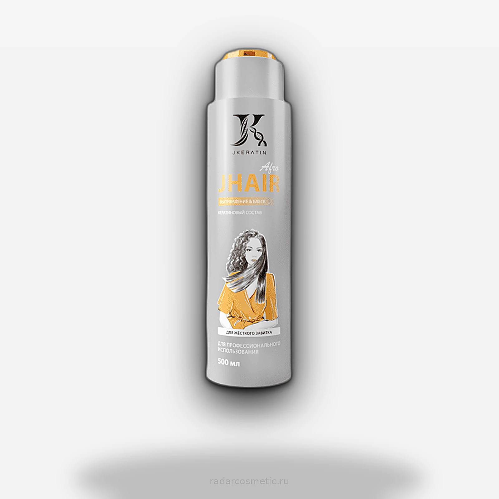 J.Hair Afro Кератиновый состав для выпрямления жёстких кудрявых волос 500 мл