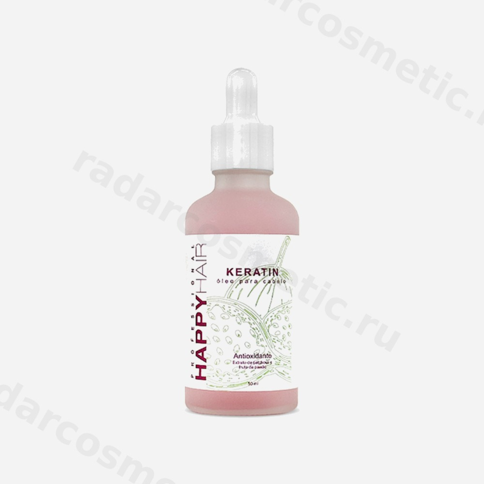 Набор Happy Hair Keratin Масло маракуйи и пачули 50 мл - 2шт.