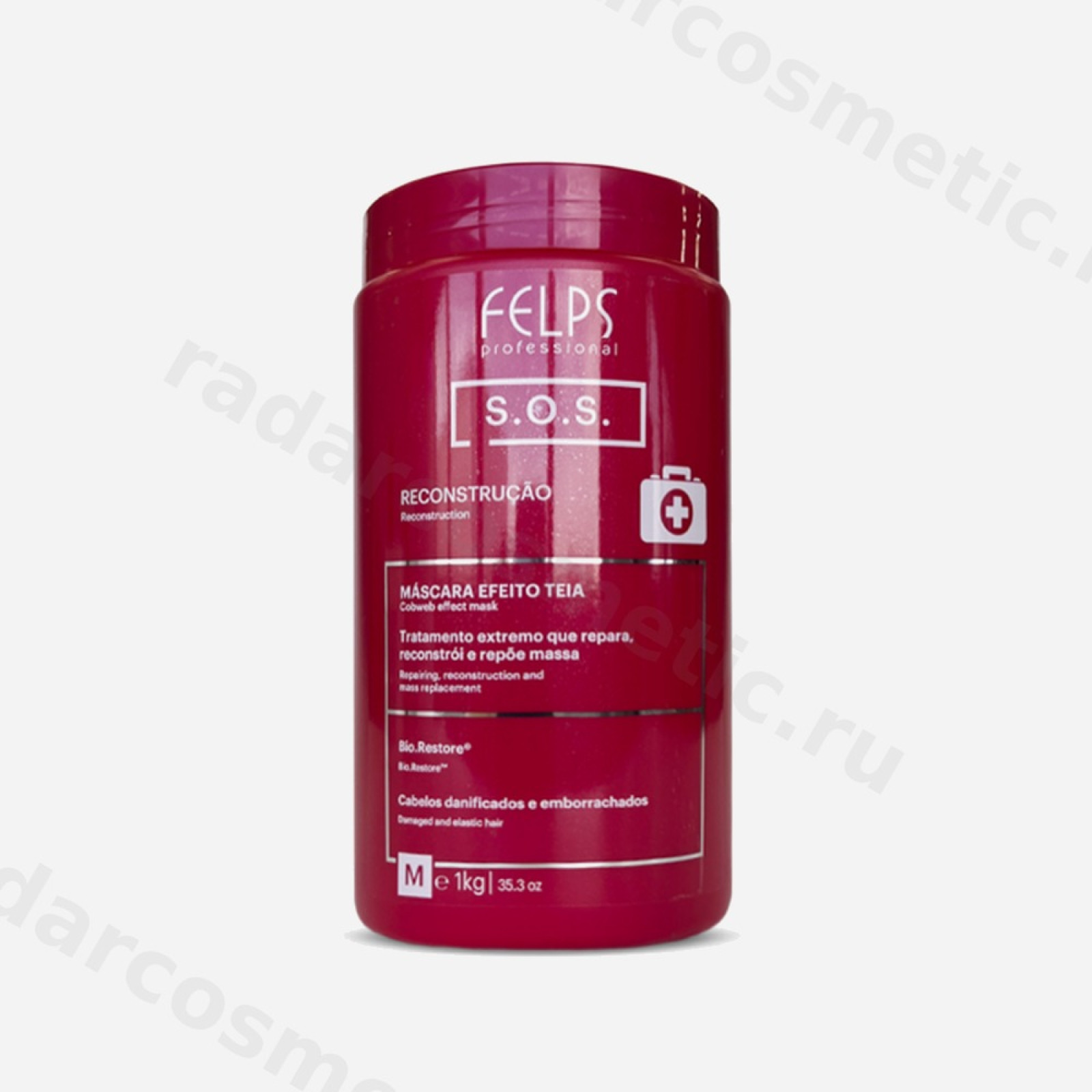 Felps SOS маска ботокс для холодного восстановления волос 1000 гр