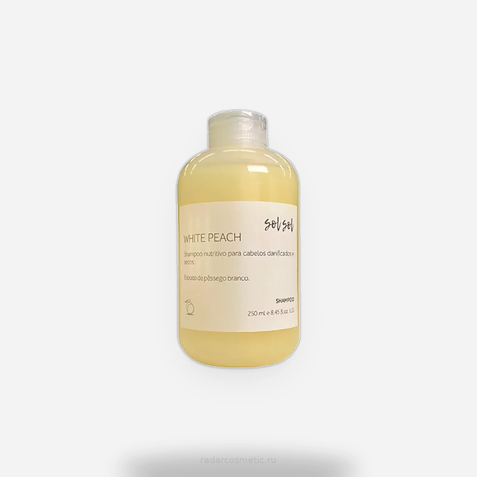 Sol Sol White Peach шампунь с экстрактом белого персика 250 мл