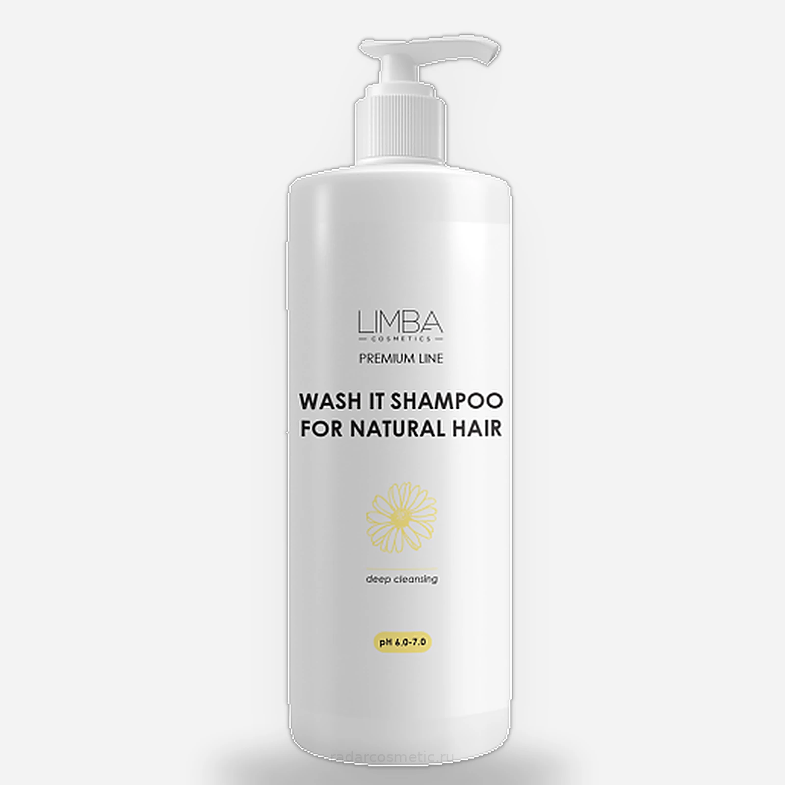 Шампунь глубокой очистки для натуральных волос Limba Cosmetics WASH IT Shampoo, 1000 мл